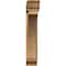 Ekena Millwork Thorton Traditional Rough Sawn Bracket w/ Offset Brace, Western Red Cedar, 8"W x 40"D x 44"H BKT0806X40X44THR01RWR - alternate 2